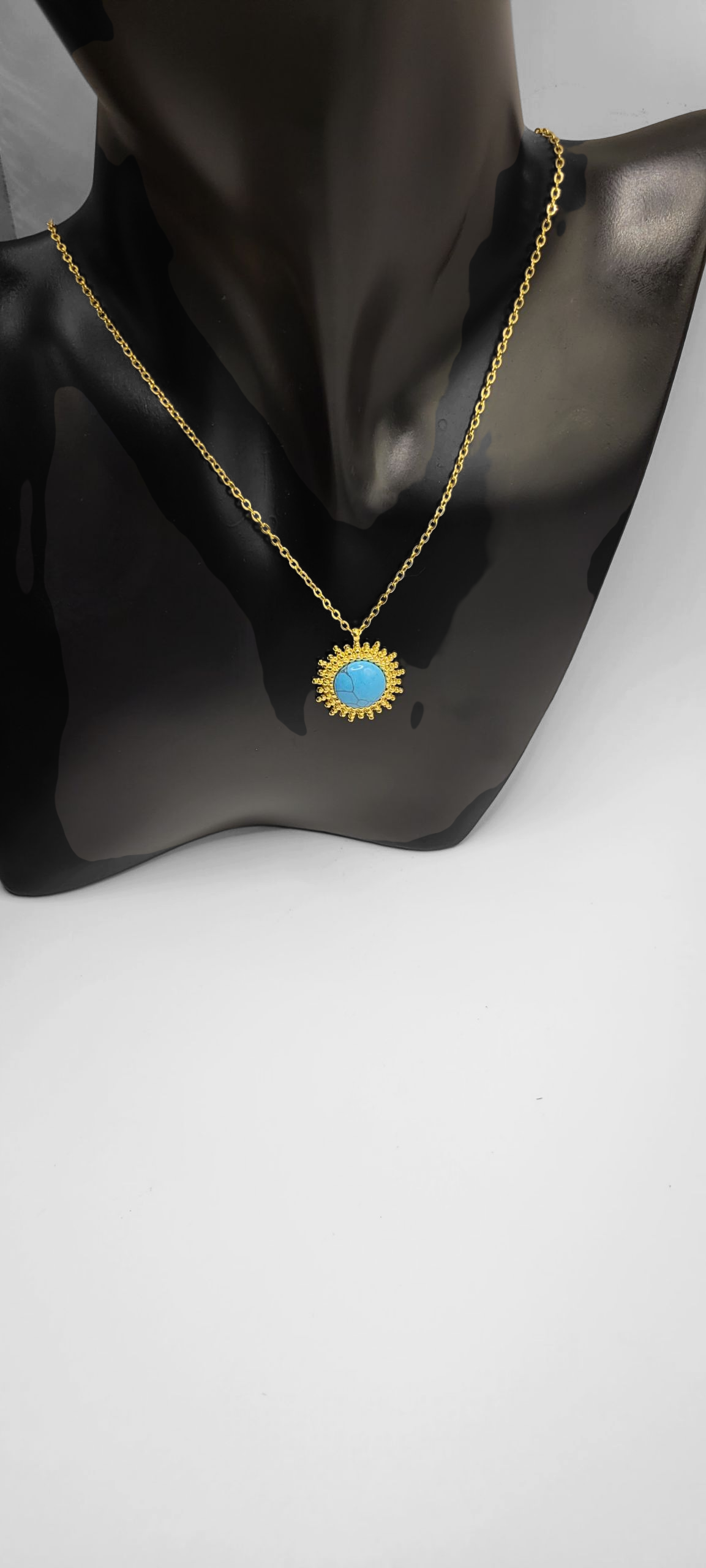 Rayah Glow 18K Gold-plated necklace.