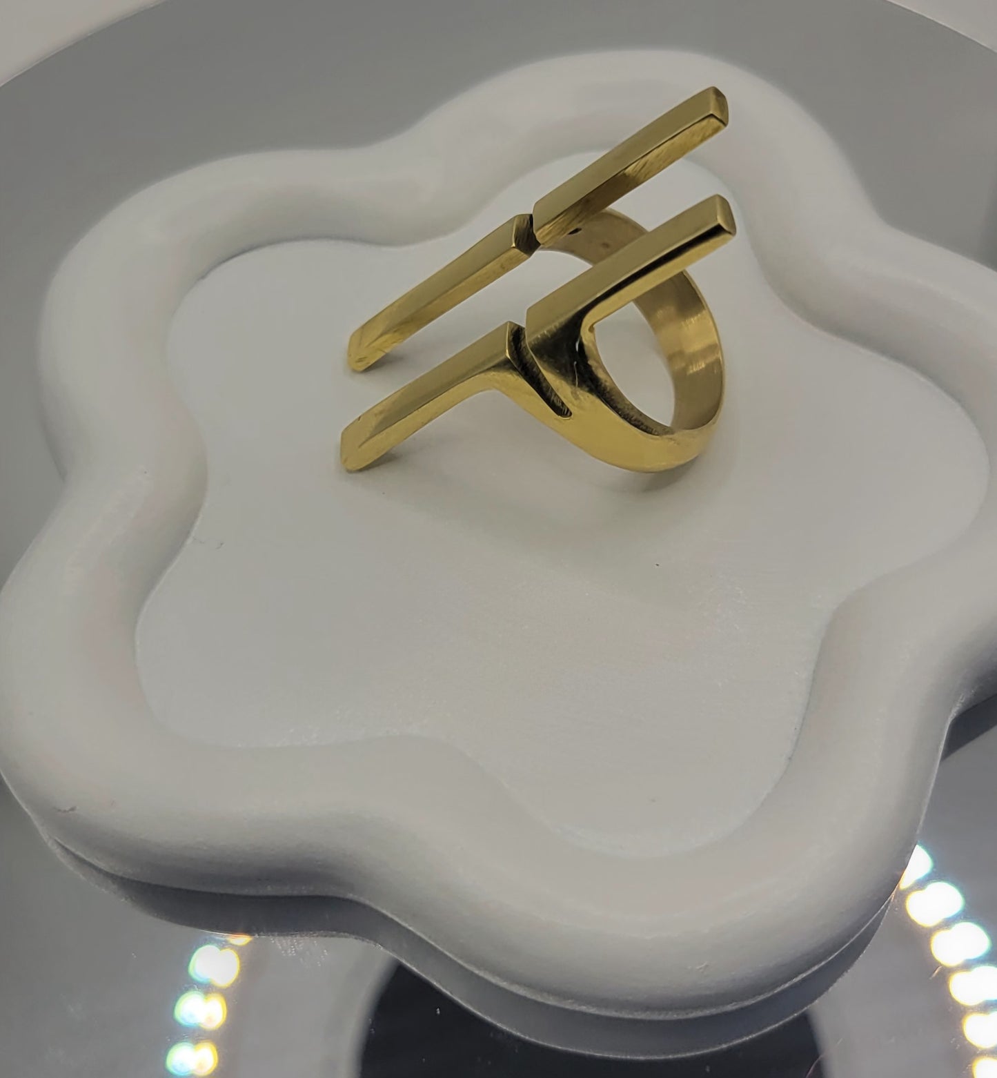 Brass ring-.