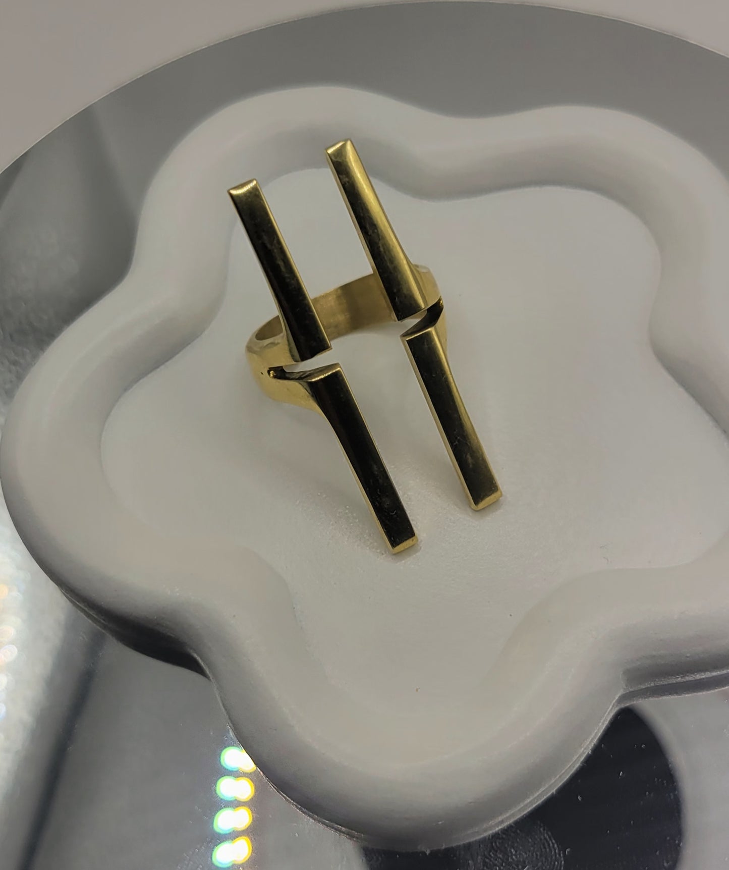 Brass ring-.