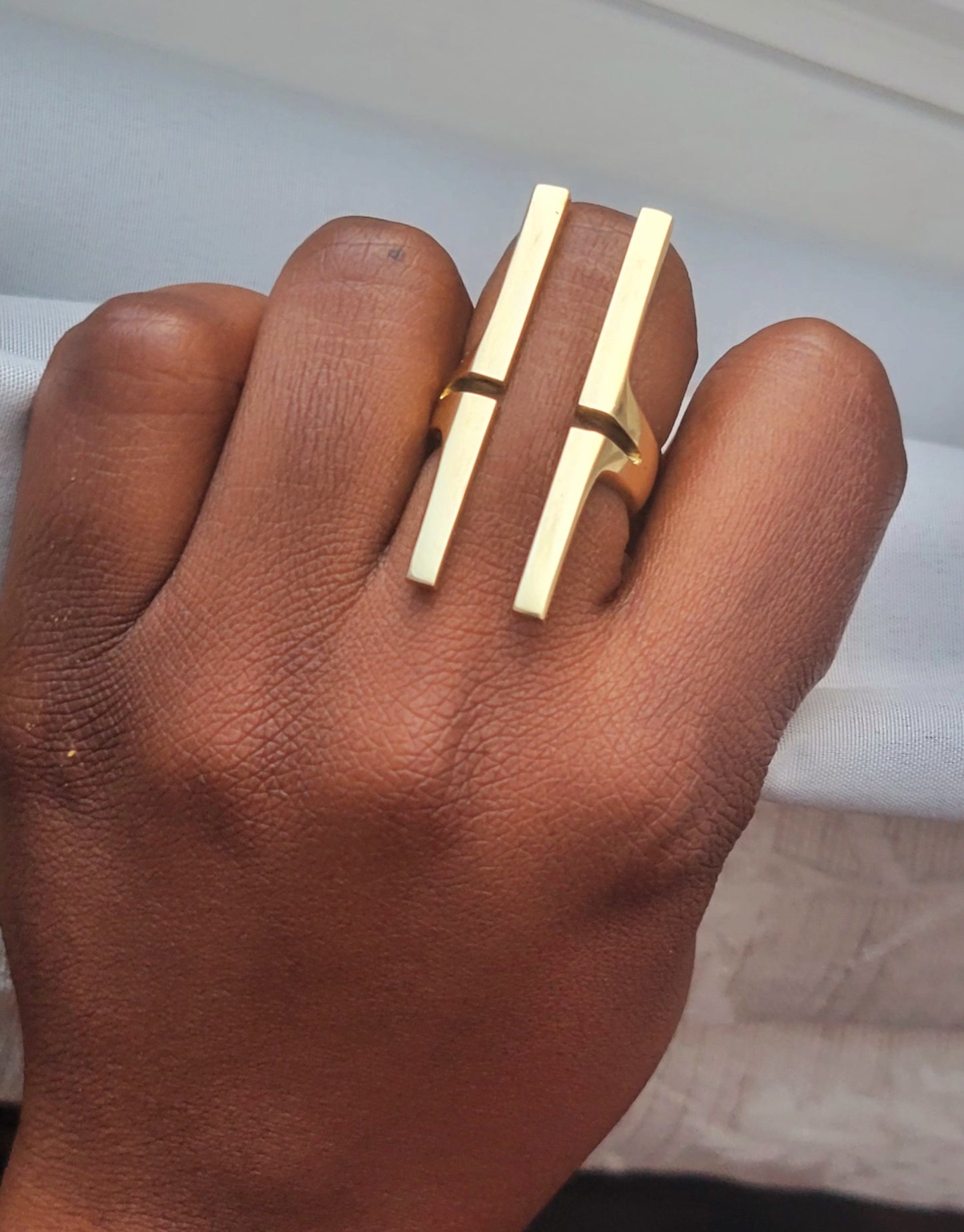 Brass ring-.