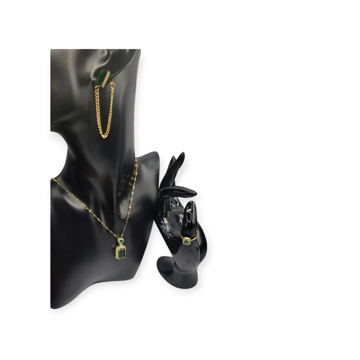 Opulent Classic set-18k Gold plated steel.