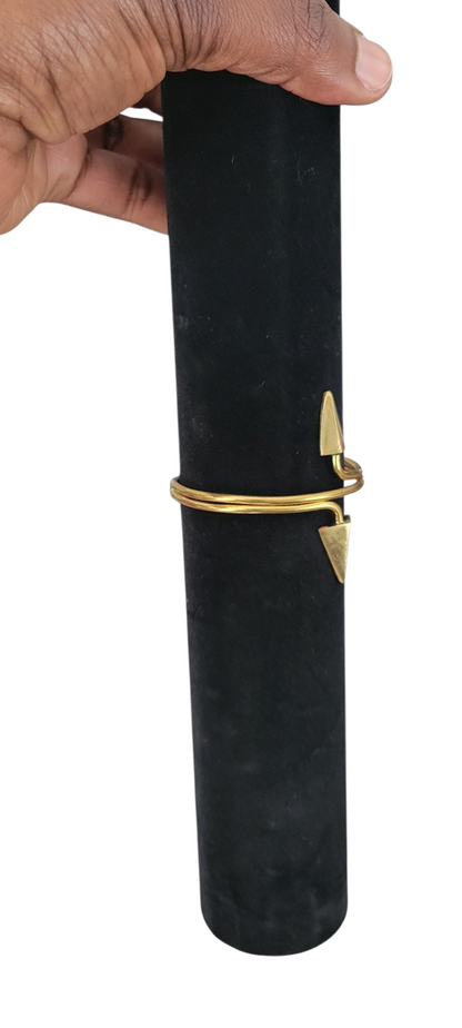 Adjustable Africa  Brass bangles.
