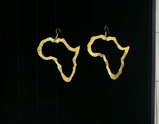 Drop Brass earrings Africa  collection.