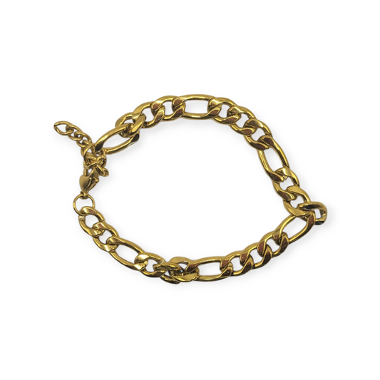 Classic cuban Gold Bracelet.
