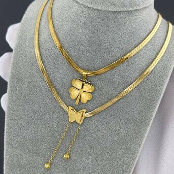 Butterfly Necklace.