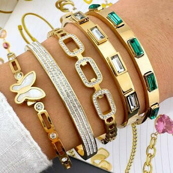 Butterfly bracelet.