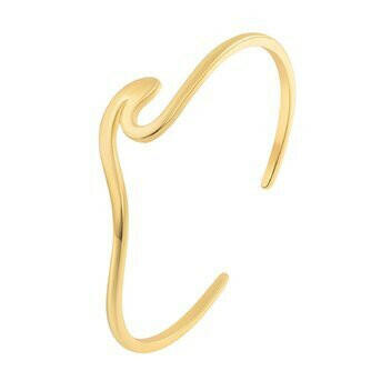 18k Gold-plated steel Bracelet.