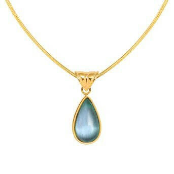 18K Gold-plated steel Necklace.