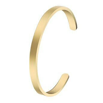 18k Gold-plated steel Star bracelet.