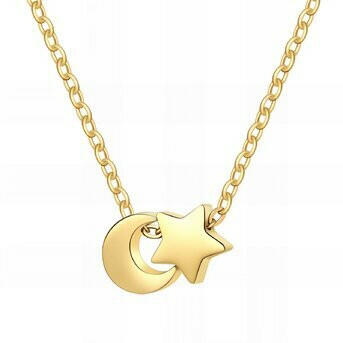 Moonchild Luxe 18k Gold-plated necklace.