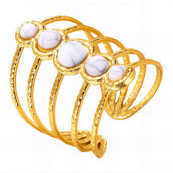Glow essential set-18k Gold-plated steel.