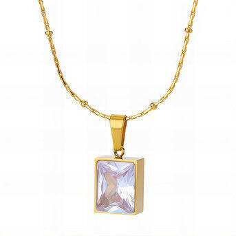 Stargaze Glow 18k Gold-plated necklace.